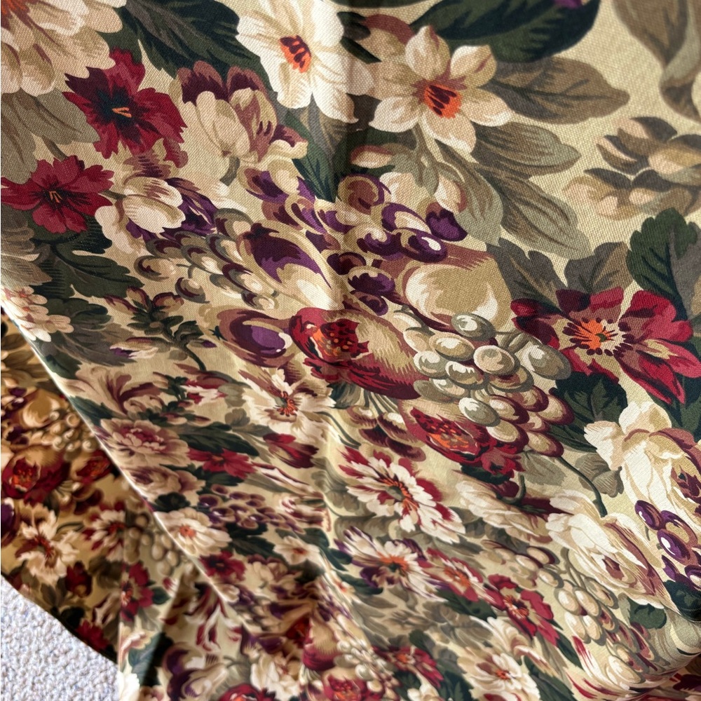 Beautiful Floral Tablecloth